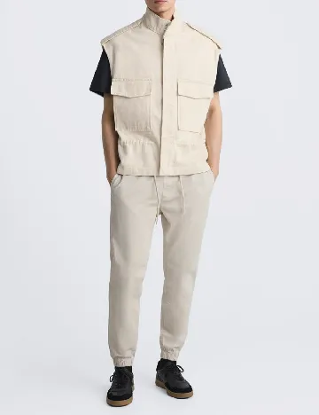 Pantaloni Zara, bej
