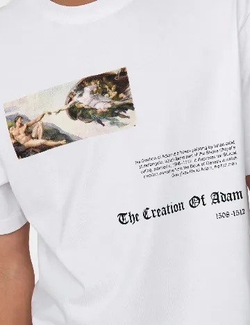 Tricou Only, alb