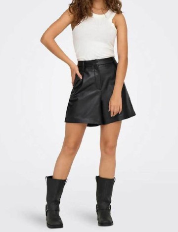 Pantaloni scurti Only, negru