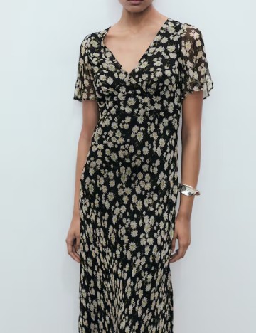 Rochie medie Mango, negru