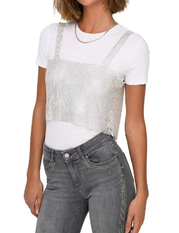 Top Only, argintiu