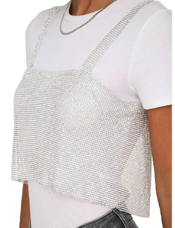 Top Only, argintiu