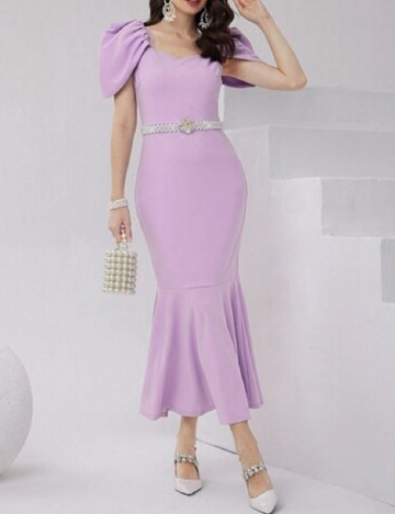 Rochie lunga SHEIN, mov