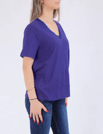 Tricou Only, albastru