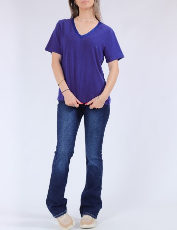 Tricou Only, albastru