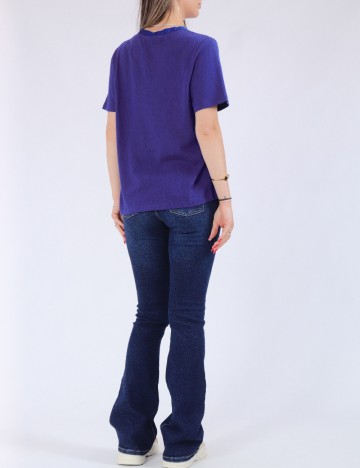 Tricou Only, albastru