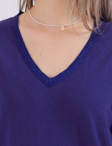 Tricou Only, albastru