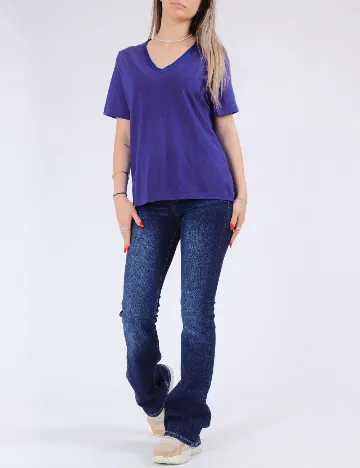 Tricou Only, albastru