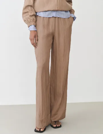 Pantaloni Mango, maro