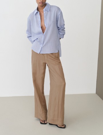 Pantaloni Mango, maro