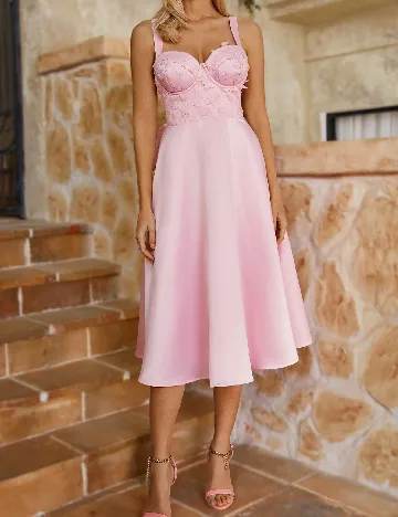 Rochie scurta SHEIN, roz
