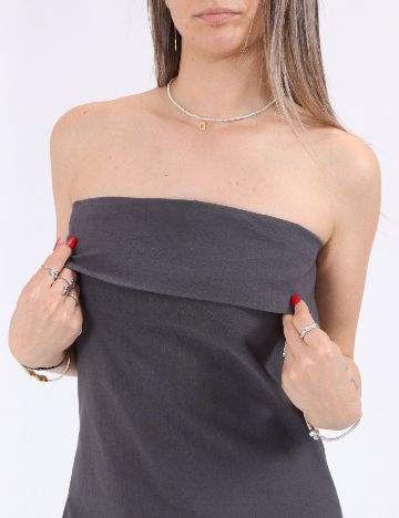 Rochie scurta Only, gri