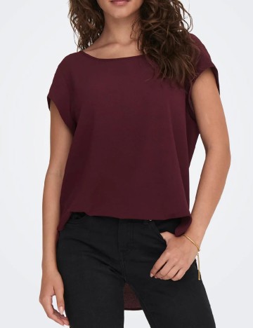 Bluza Only, visiniu