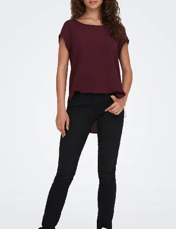 Bluza Only, visiniu