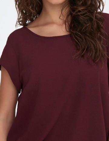 Bluza Only, visiniu