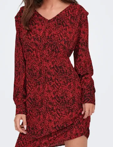 Rochie scurta Only, rosu