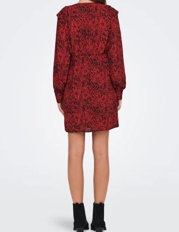 Rochie scurta Only, rosu