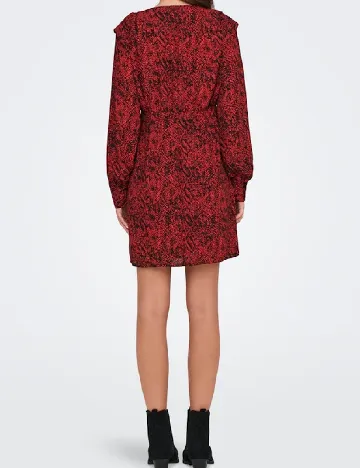 Rochie scurta Only, rosu