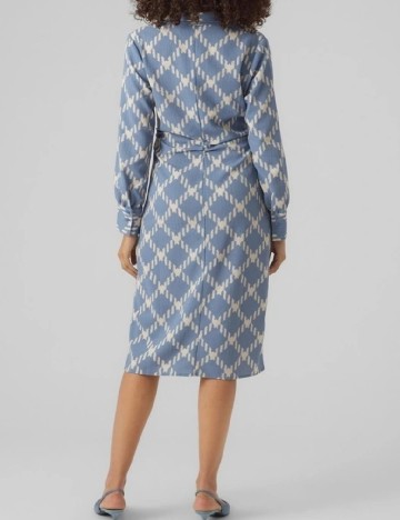 Rochie medie Vero Moda, albastru