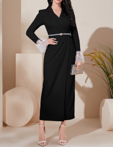 Rochie lunga SHEIN, negru