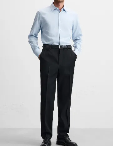 Camasa Zara, bleu