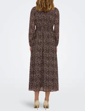 Rochie lunga Only, maro