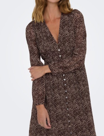 Rochie lunga Only, maro