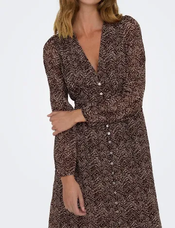Rochie lunga Only, maro