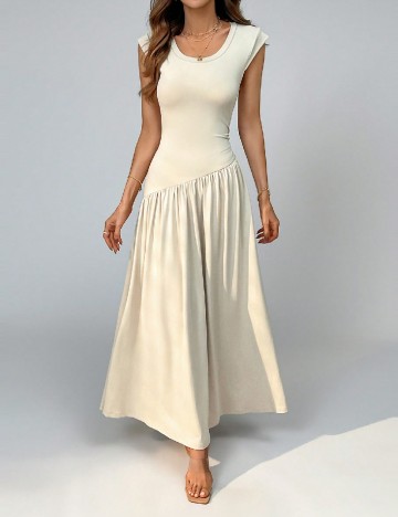 Rochie lunga SHEIN CURVE, bej