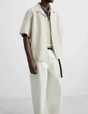 Camasa Zara, bej
