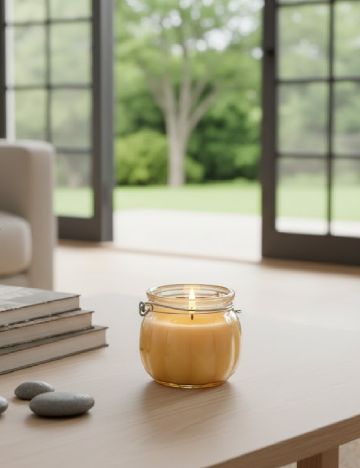 Lumanare decorativa, galben