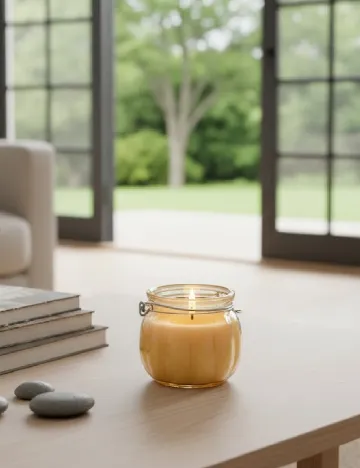 Lumanare decorativa, galben