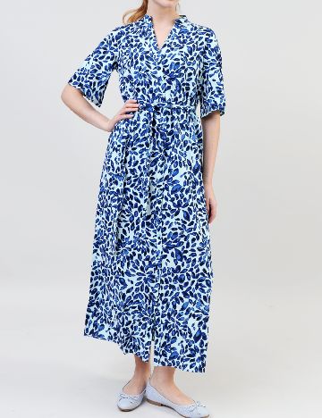 Rochie lunga Vero Moda, albastru