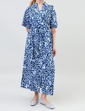 Rochie lunga Vero Moda, albastru