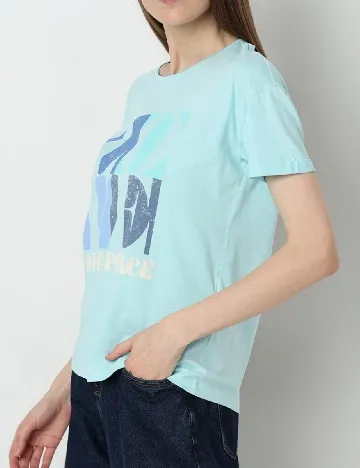 Tricou Vero Moda, bleu