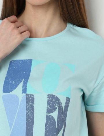 Tricou Vero Moda, bleu