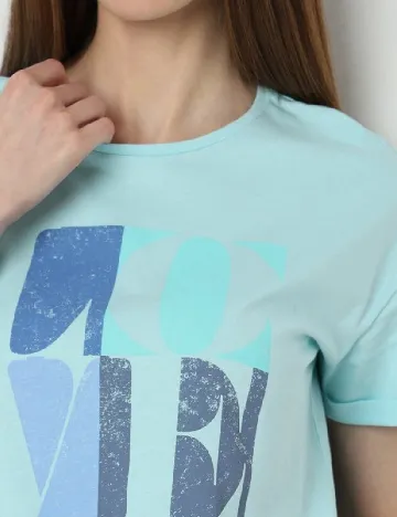 Tricou Vero Moda, bleu