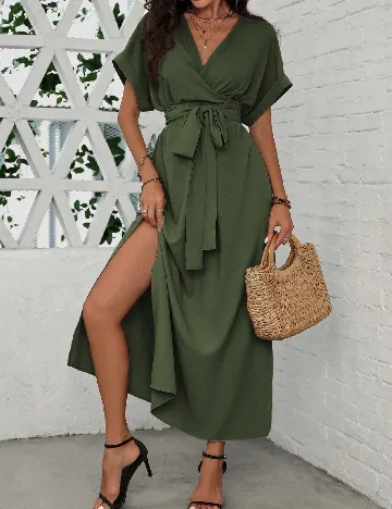 Rochie lunga SHEIN, verde