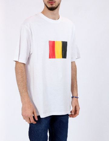 Tricou Only, alb