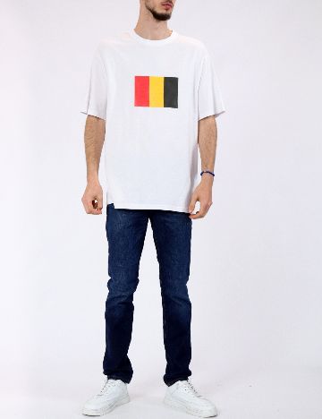 Tricou Only, alb