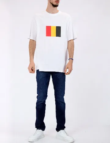 Tricou Only, alb