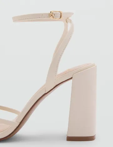 Sandale Mango, crem