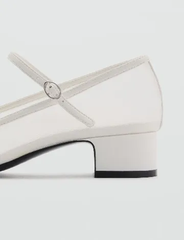 Pantofi Mango, alb