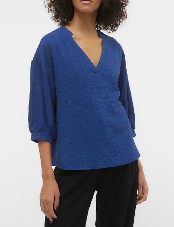 Bluza Vero Moda, albastru