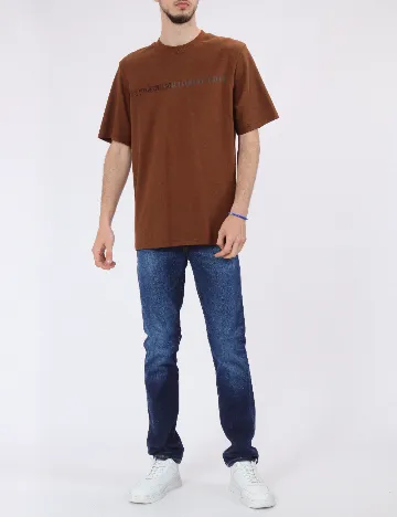 Tricou Jack&Jones, maro Maro