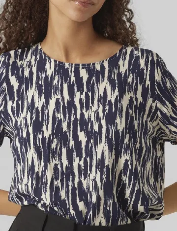 Bluza Vero Moda, albastru
