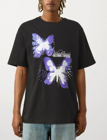 Tricou Only, negru
