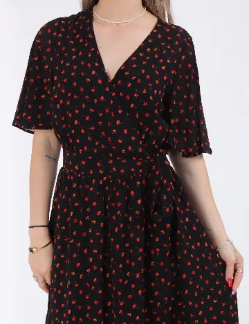 Rochie lunga Only, negru