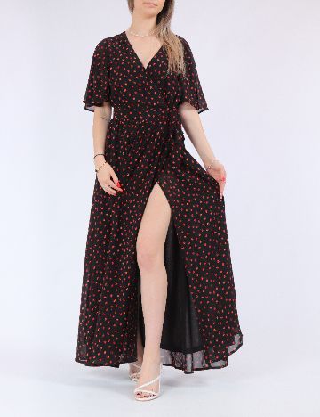 Rochie lunga Only, negru