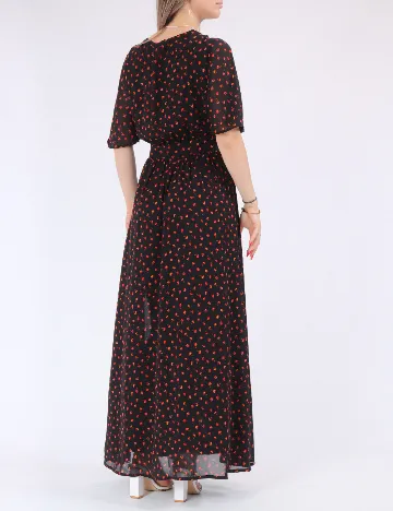 Rochie lunga Only, negru